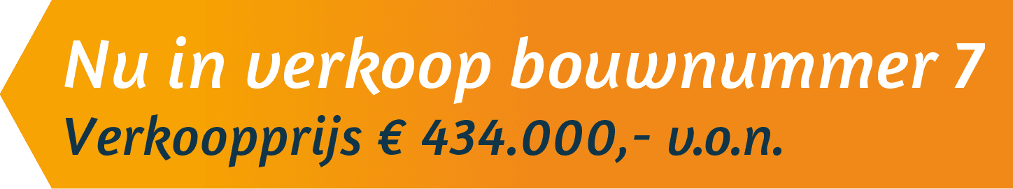 prijsvlakje banner nieuw